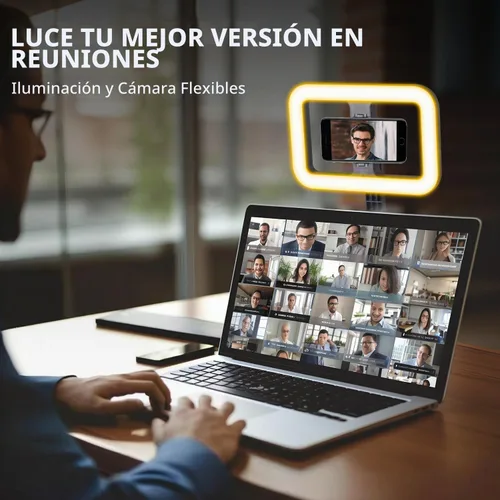 Vista 8 de Anillo de luz para selfie de 12 pulgadas con trípode de 59