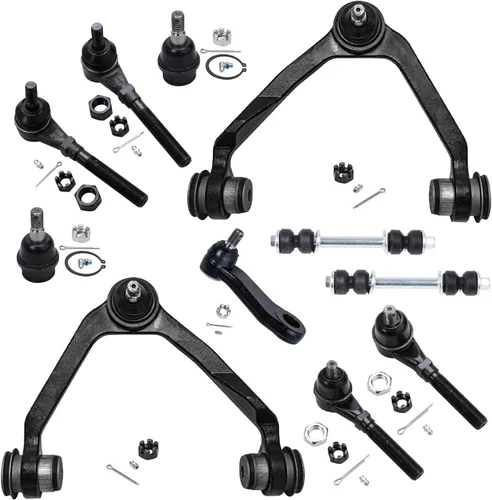 Vista 71 de Detroit Axle - Kit de suspensión de 10 piezas para Nissan Frontier Xterra Pathfinder 2005-2012, 4 brazos de control superiores inferiores
