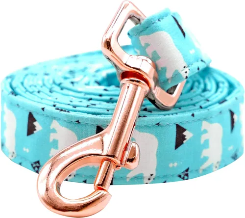 Vista 4 de Correa para perro, duradera y resistente con estampado de tiburón, correa resistente, cómoda correa acolchada para perros pequeños, medianos