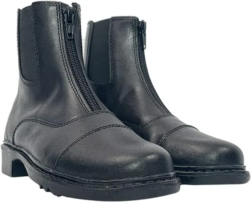 Vista 3 de TuffRider Perfect Front Zip Paddock Botas para niños