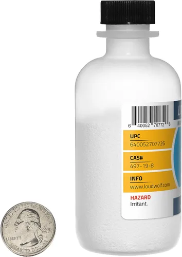 Vista 3 de Carbonato de sodio/polvo fino, 8 onzas, 99 % puro, grado alimenticio