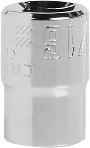 Vista 2 de CRAFTSMAN Zócalo poco profundo, SAE, unidad de 3/8 pulgadas, 3/8 pulgadas, 6 puntos (CMMT43001)