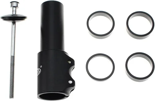 Vista 4 de WAKE Extensor de vástago de bicicleta para manillar de bicicleta, adaptador de cabeza para manillar de bicicleta, adecuado para bicicleta