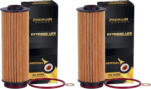 Vista 7 de Filtro de aceite de vida extendida Premium Guard hasta 10k millas PG99256EX Compatible con BMW X5, X7 2019-2025, X3 2018-2024, 540i xDrive