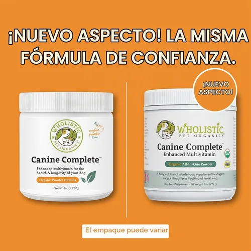Vista 10 de Organic Dog Vitamins with Organic Pumpkin Protein, 8 oz, 22 Scoops