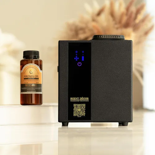 Vista 6 de Difusor de aroma eléctrico inteligente, dispensador automático de ambientador, difusor de aceite esencial sin agua programable con aplicación HVAC