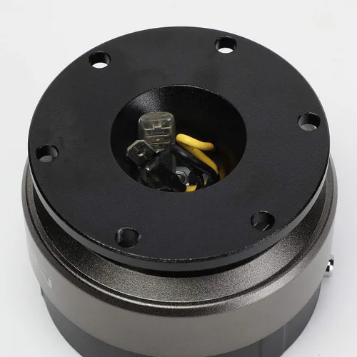 Vista 4 de NRG Innovations Gen 2.0 Volante de liberación rápida + linterna LED para llavero, NRG-SRK-200BK-TI