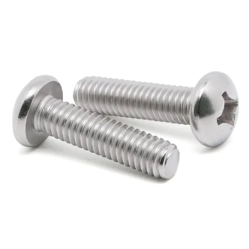 8-32 x 2-1/2" (1/4" a 3" disponibles) Tornillos de máquina de cabeza panorámica, rosca completa, Phillips Drive, acero inoxidable 304 18-8, paquete
