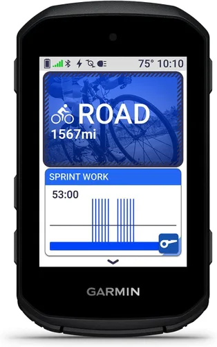 Garmin® Edge® 550, Ordenador GPS Compacto para Ciclismo, Pantalla de Colores Vivos, Mapeo Específico para Bicicletas, Entrenamiento Avanzado y