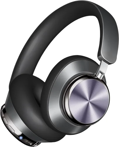 Vista 10 de Wentronic Y03 Bluetooth Headphones Wireless Active Noise Cancelling Over Ear Headphones 48 Hours Playtime High Sound Quality 6 EQ Music Mode