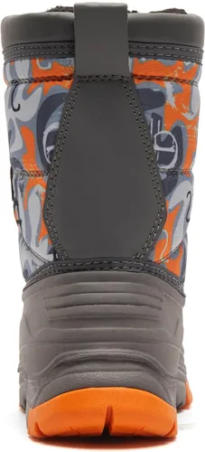 Vista 5 de BODATU Botas de nieve impermeables para niños con aislamiento para clima frío