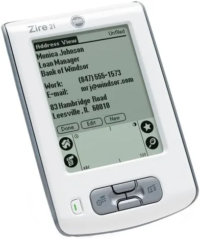 Vista 2 de Palm One Zire 21 de mano