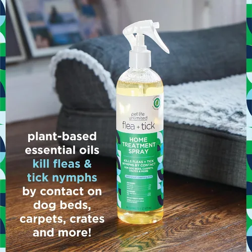 Vista 3 de Pet Life Unlimited Natural Flea and Tick 3-Step Kit - Flea and Tick Spray for Dogs, Flea Spray for Home, and Flea and Tick Shampoo for Dogs
