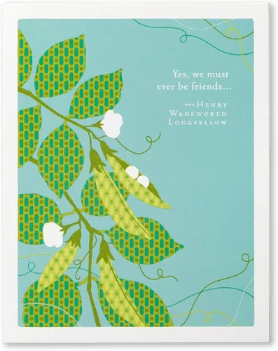 Vista 5 de Compendium Positively Green - Paquete de 4 tarjetas de amistad, pares perfectos (cuatro diseños diferentes, una tarjeta cada uno, con sobres)