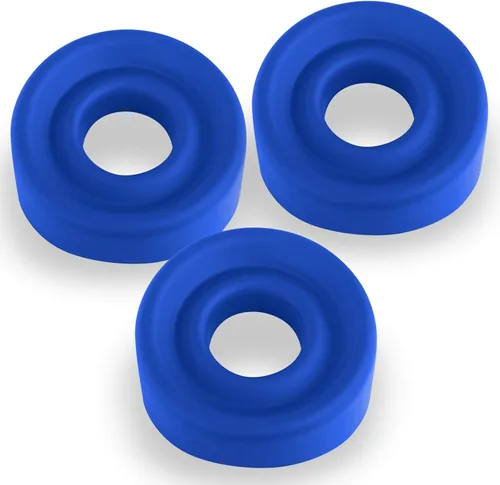 Vista 10 de LeLuv Sello de vacío de manga de silicona negra pequeña para cilindros de bomba de pene de 1.35 "-1.75