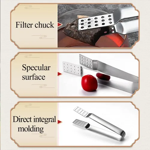 Vista 5 de Exprimidor de bolsas de té, pinzas para bolsa de té, pinzas para bolsa de té, clip para bolsa de té, clip para té suelto con agarre de hojas