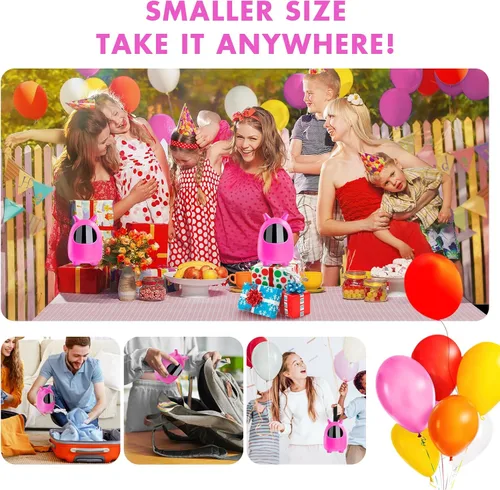 Vista 42 de Balloon Pump Electric, SPLAKS Balloons Inflator Air Pump Portable Balloon Blower for Garland Arch, Party Decoration