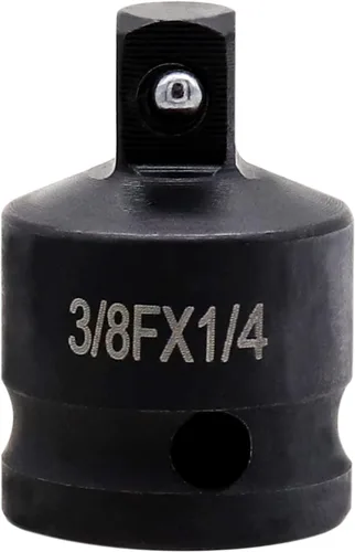 Vista 5 de Adaptador de enchufe de impacto y reductor de 1 pulgada F a 1/2 pulgada M, convertidor de acero al molibdeno cromado para construcción de automóviles