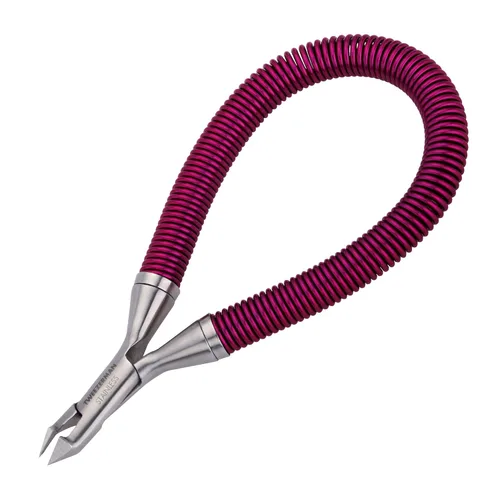 Tweezerman Grip & Snip - Alicate de cutículas con resorte en espiral (varios colores)