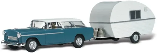 Thompsons Travelin Trailer Escala HO Woodland Scenics