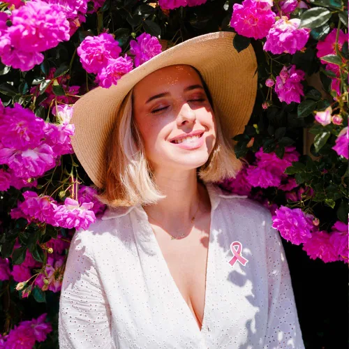 Vista 5 de 300 calcomanías de cinta rosa para concientización sobre el cáncer de mama, calcomanías de concientización sobre el cáncer de mama, casco