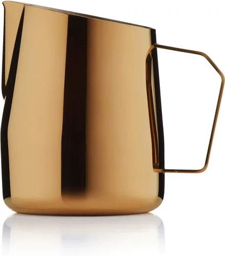 Vista 13 de Barista & Co. The Professional Standard Dial In Jarra de leche, color negro (20.3 fl oz - 20 fl oz) (acero inoxidable, 20.3 fl oz (20 fl oz))