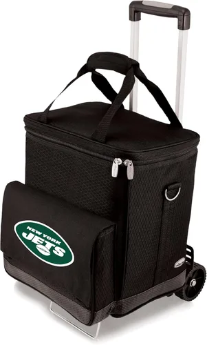 Vista 36 de Picnic TIME NFL Unisex-Adult NFL Cellar 6-Bottle Wine Carrier & Cooler Tote with Trolley