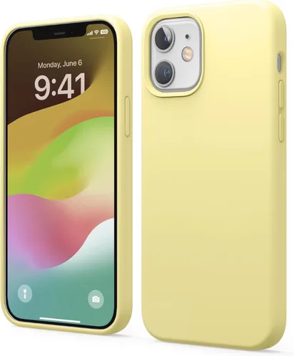 Vista 27 de elago Compatible con Funda para iPhone 12 Mini, Silicona Líquida, Cubierta Protectora de Cuerpo Completo, A Prueba de Golpes, Ajuste Delgado, Forro