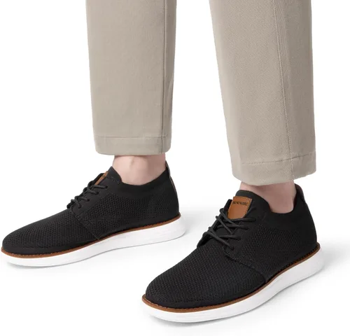 Vista 5 de Bruno Marc Zapatillas de malla para hombre Oxfords ligeras