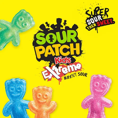 Vista 9 de Caramelo de goma suave y masticable Sour Patch