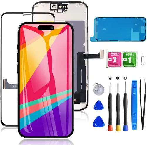 Vista 16 de para iPhone 8 Reemplazo de pantalla negro de 4.7 pulgadas, montaje completo pantalla LCD táctil 3D digitalizador con cámara
