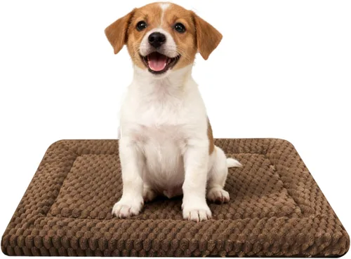Vista 8 de Tapete de Cama para Perro, Reversible y Ultra Suave, Almohadilla de Perrera - Lavable a Máquina, Cama para Mascotas para Perros y Gatos - Forro