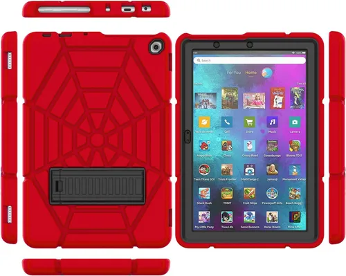 Vista 3 de (para 13ª/11ª generación 2023/2021) Tablet 10/10 Plus, Tablet 10 Kids/Kids Pro, 3 en 1, funda protectora resistente a prueba de golpes con soporte
