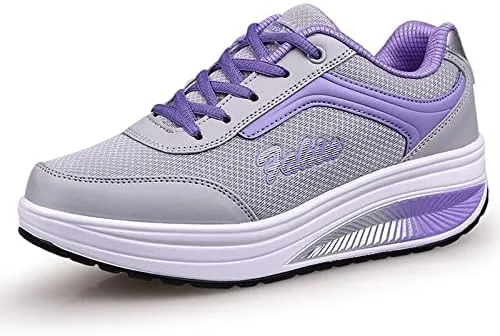 Vista 6 de Zapatos deportivos casuales para caminar transpirables para mujer