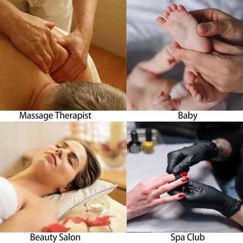 Vista 6 de MRJ Juego de 100 sábanas desechables para mesa de masaje, color azul, de 31 x 71 pulgadas, no tejida, transpirable, para spa, salón, tatuaje, hoteles