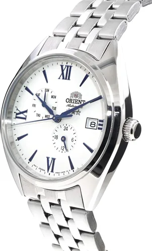 Vista 2 de Orient Tristar Mens clásico automático plata Dial reloj de acero RA-AK0506S