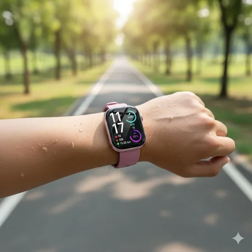 Vista 6 de Smartwatch for Women, Medical Alert Watch, Compatible with Samsung, Android & iPhone, 1.8'' Fitness Tracker Watch, Call & Notification Alerts, Heart