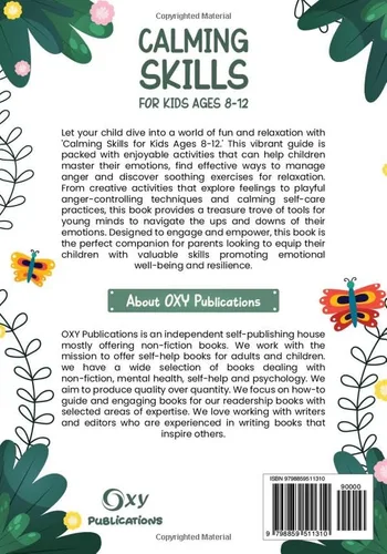 Vista 2 de Calming Skills For Kids Ages 8-12 Fun Activities for Kids to Master Emotions, Control Anger, and Soothing Exercises to Relax