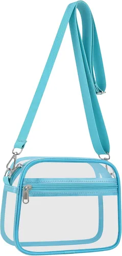 Bolsa Transparente USPECLARE para Eventos en Estadios Bolsos Transparentes para Aficionados a los Deportes Bolso de Mano Transparente para