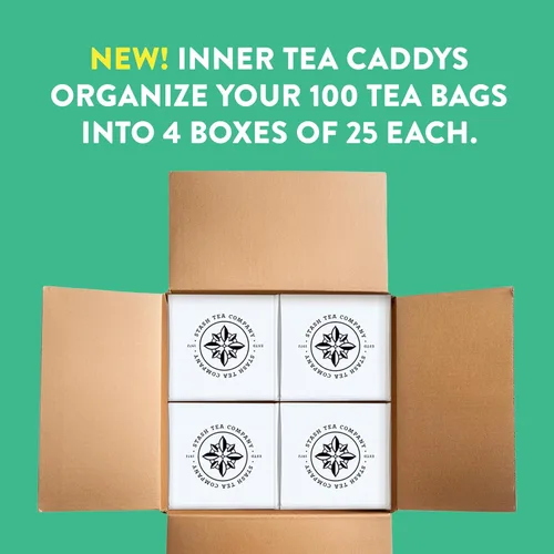 Vista 6 de Stash Té negro descafeinado Chai Spice Black Tea, caja de 100 bolsas de té (el embalaje puede variar)