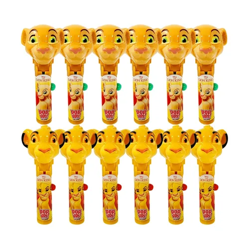 Vista 9 de Pop Ups! - Soportes para piruletas de coches, Mater and Lightning McQueen, 12 paletas con estuches, regalos de fiesta de dulces envueltos