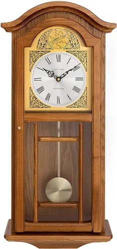 Vista 6 de Mecanismo de movimiento de reloj de péndulo de pared de cuarzo sin tictac, piezas de repuesto con 3 pares diferentes de manecillas, grosor máximo