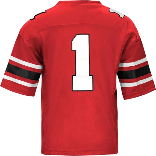 Vista 36 de Little King NCAA Touchdown Pass-Team - Camiseta de fútbol para niños pequeños, tallas 2T 3T 4T 6