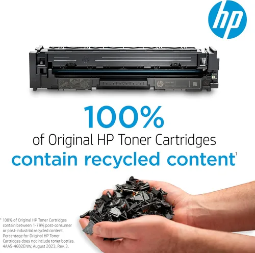 Vista 10 de HP 206A Cartucho de tóner negro Funciona con Color LaserJet Pro M255, MFP M282, serie M283 W2110A