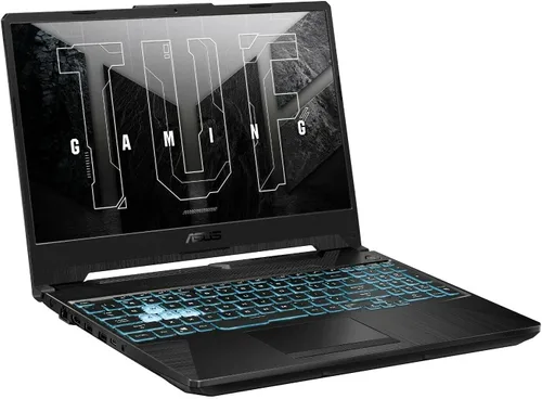Vista 4 de ASUS TUF 15.6" FHD Intel i5-11260H RTX 3050 512GB NVMe M.2 SSD 8GB RAM RGB - Negro