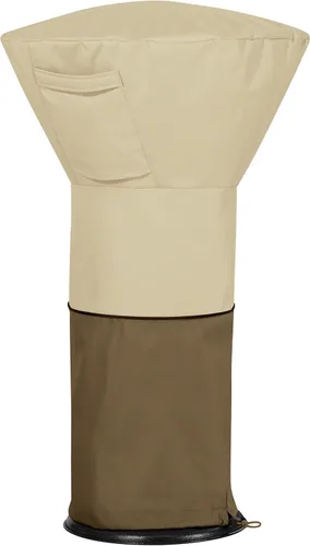 Classic Accessories Veranda - Cubierta redonda resistente al agua para calentador de patio, 21 pulgadas, cubierta de mesa para exteriores