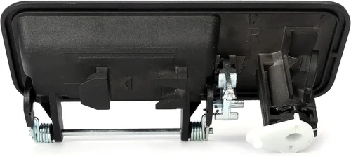 Vista 5 de Manija de puerta exterior delantera con llaves, 1 par de manijas de puerta lateral izquierda y derecha, se adapta a camiones Volvo VNL, se adapta a