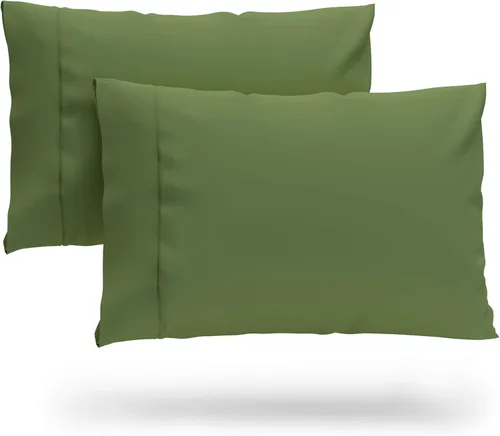 Vista 16 de Cosy House Collection Juego de 2 Fundas de Almohada Premium de Rayón Derivado de Bambú - Ropa de Cama Ultra Suave, Refrescante y Transpirable Crema