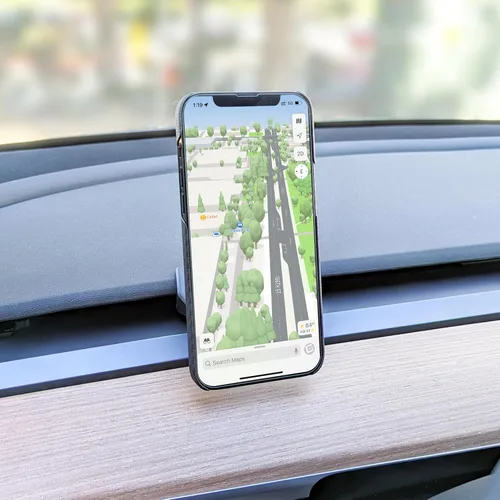 Vista 8 de Cellet Soporte de teléfono para Tesla Model Y y Model 3, compatible con Tesla Model 3 y Tesla Y (PH211)