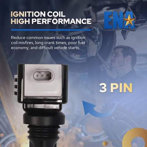 Vista 6 de ENA Juego de 6 bobinas de encendido UF826 compatibles con Ford Expedition Lincoln Navigator 2017 2018 2019 2020 2020 Ford GT V6 3.5L 2017 2019 2020